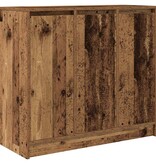 VidaXL Dressoir 85x34x76 cm spaanplaat oud hout