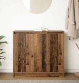 VidaXL Dressoir 85x34x76 cm spaanplaat oud hout
