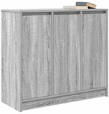 VidaXL Dressoir 85x34x76 cm spaanplaat grijs sonoma
