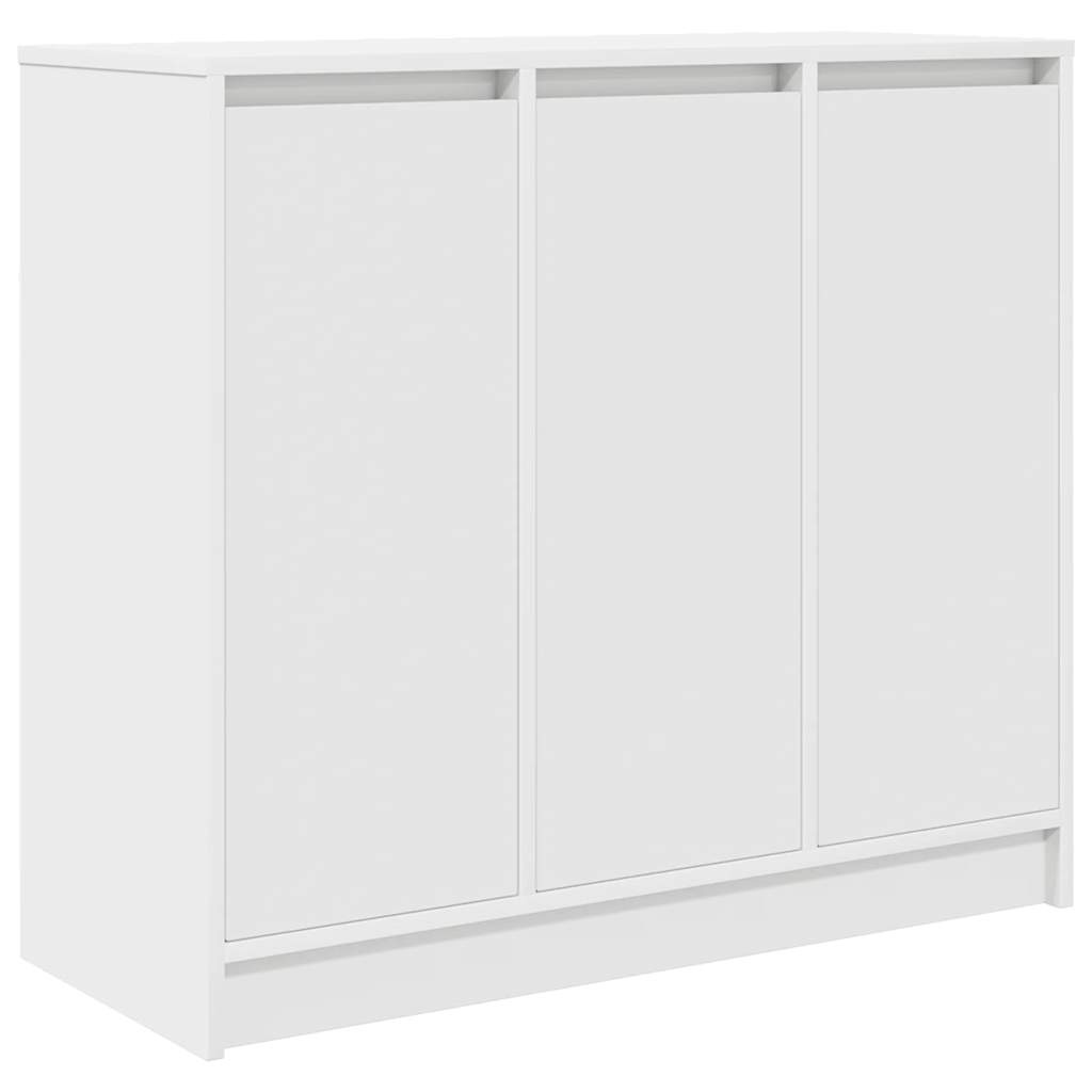 VidaXL Dressoir 85x34x76 cm bewerkt hout wit