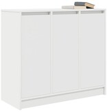 VidaXL Dressoir 85x34x76 cm bewerkt hout wit