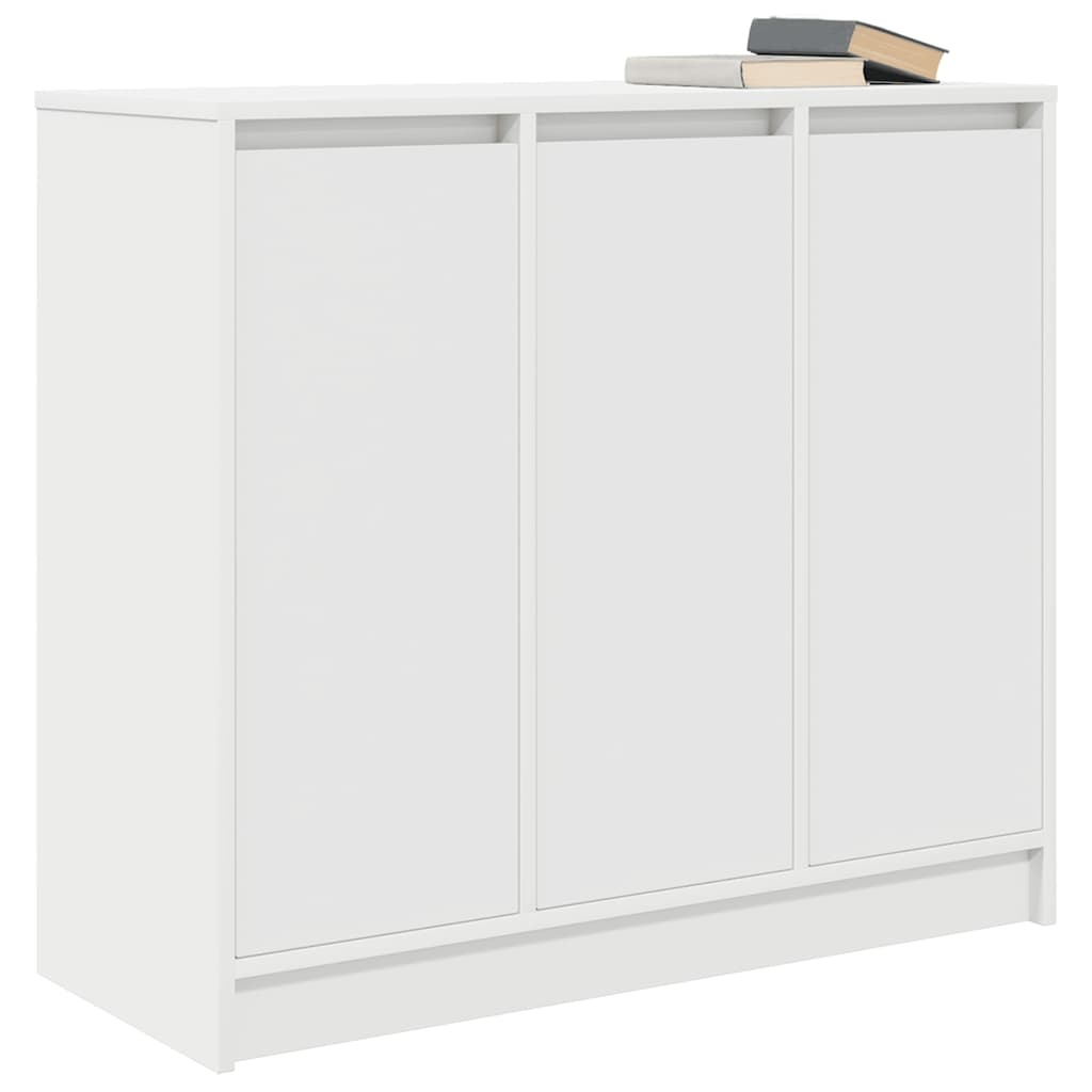 VidaXL Dressoir 85x34x76 cm bewerkt hout wit
