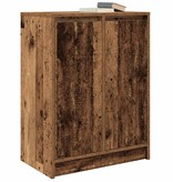 VidaXL Dressoir 57x34x76 cm bewerkt hout oud houtkleurig