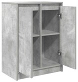 VidaXL Dressoir 57x34x76 cm bewerkt hout betongrijs