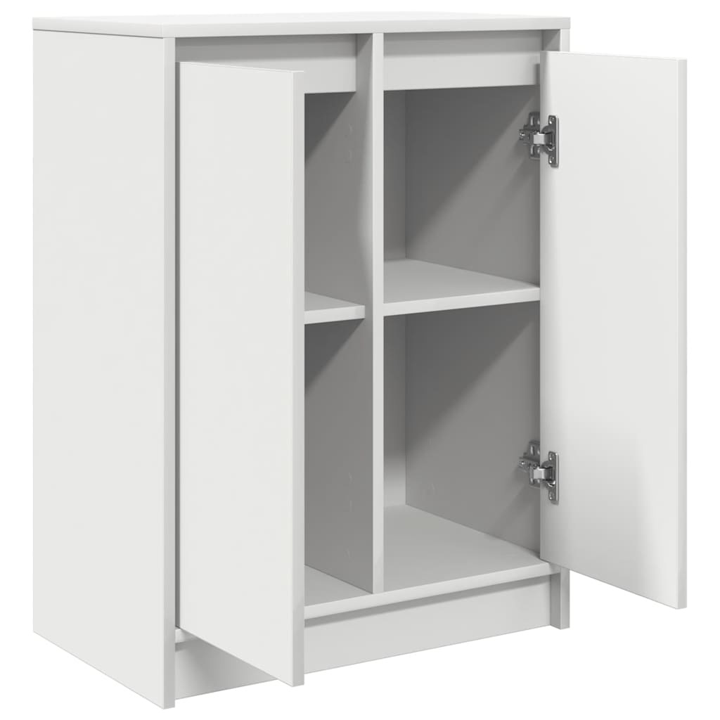 VidaXL Dressoir 57x34x76 cm bewerkt hout wit