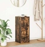 VidaXL Dressoir 29,5x34x76 cm bewerkt hout gerookt eikenkleurig