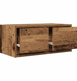 VidaXL Tv-meubels 2 st 60x31x25,5 cm bewerkt hout oud houtkleurig