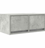 VidaXL TV-meubel 60x31x25,5 cm bewerkt hout betongrijs