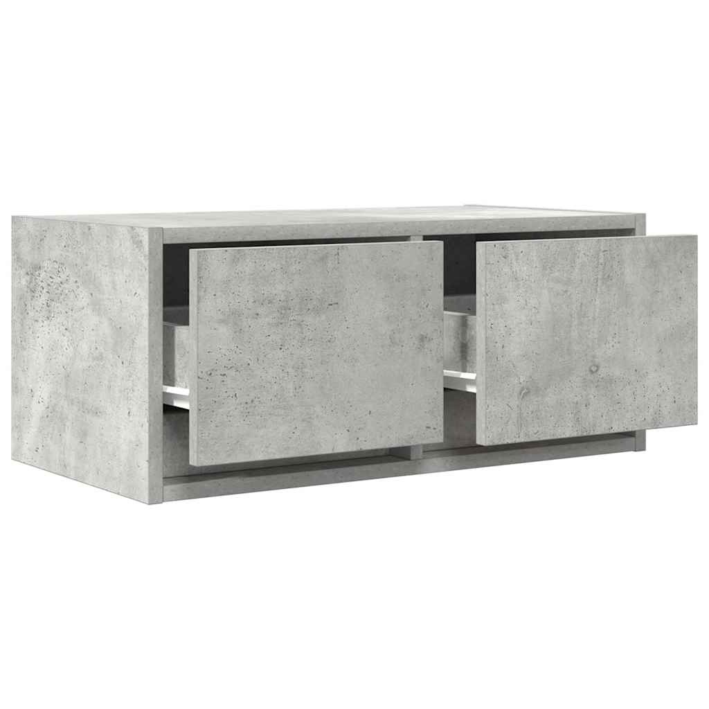 VidaXL TV-meubel 60x31x25,5 cm bewerkt hout betongrijs