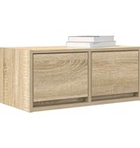 VidaXL Tv-meubelen 2 st 60x31x25,5 cm bewerkt hout sonoma eikenkleurig