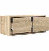 VidaXL TV-meubel 60x31x25,5 cm bewerkt hout sonoma eikenkleurig