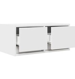 VidaXL Tv-meubel 60x31x25,5 cm bewerkt hout wit