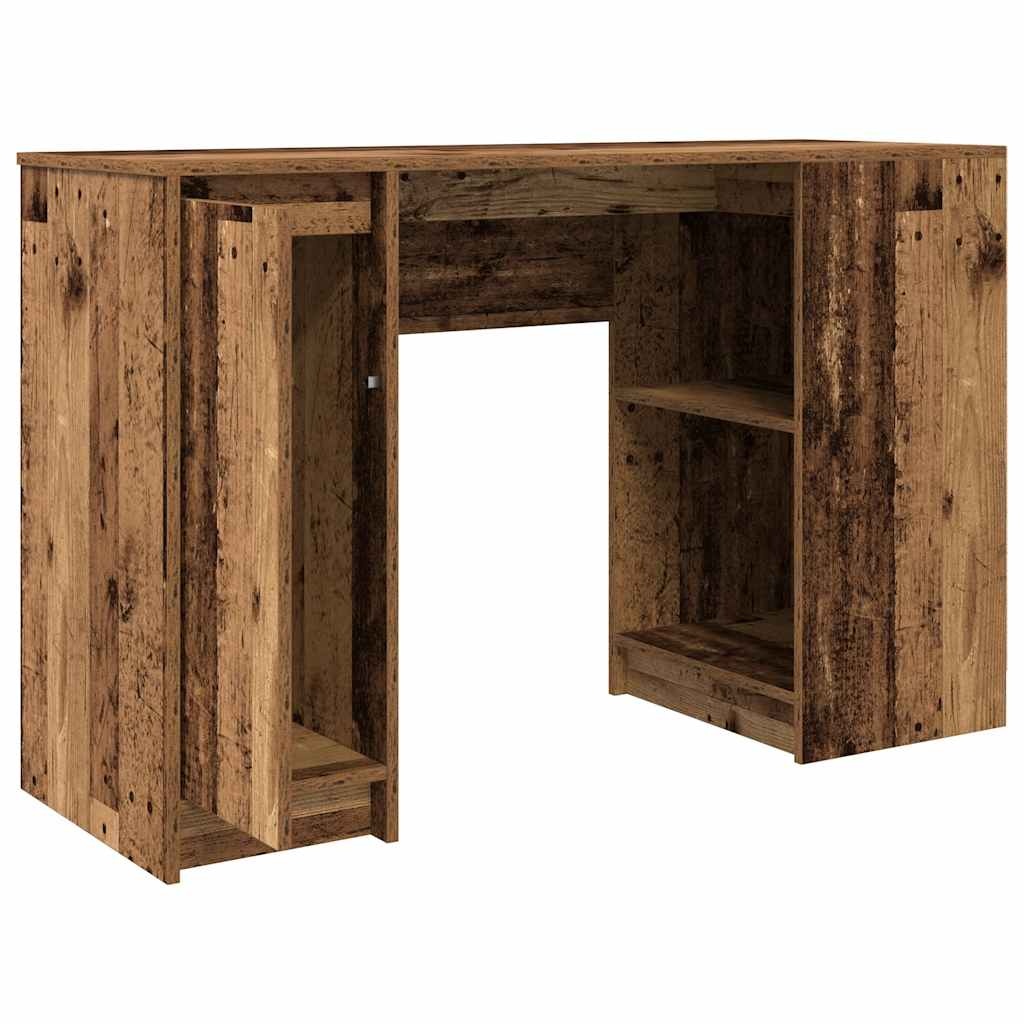 VidaXL Bureau 120x42x76 cm spaanplaat oud hout