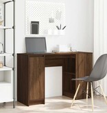 VidaXL Bureau 120x42x76 cm spaanplaat bruin eikenkleurig
