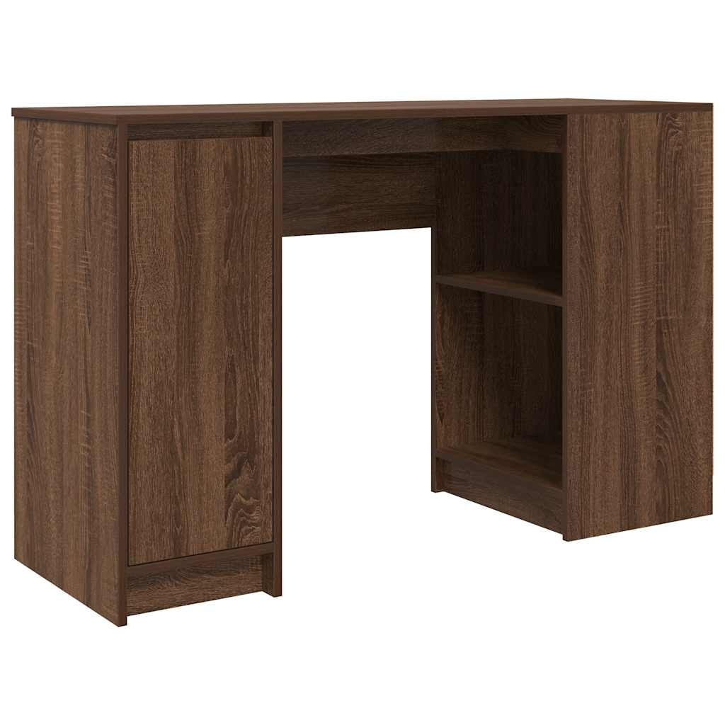 VidaXL Bureau 120x42x76 cm spaanplaat bruin eikenkleurig