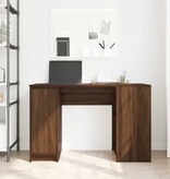 VidaXL Bureau 120x42x76 cm spaanplaat bruin eikenkleurig