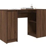 VidaXL Bureau 120x42x76 cm spaanplaat bruin eikenkleurig