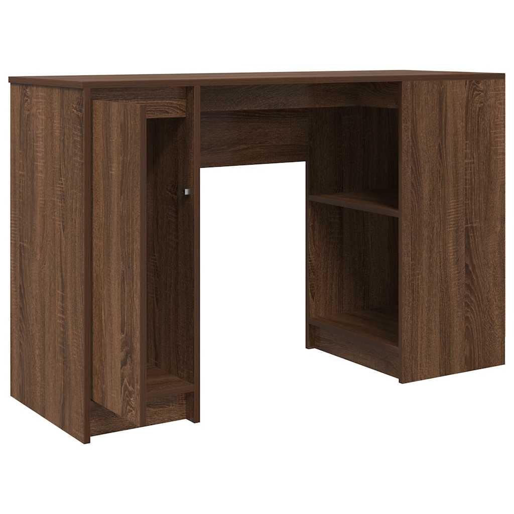 VidaXL Bureau 120x42x76 cm spaanplaat bruin eikenkleurig