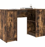 VidaXL Bureau 120x42x76 cm spaanplaat gerookt eikenkleurig
