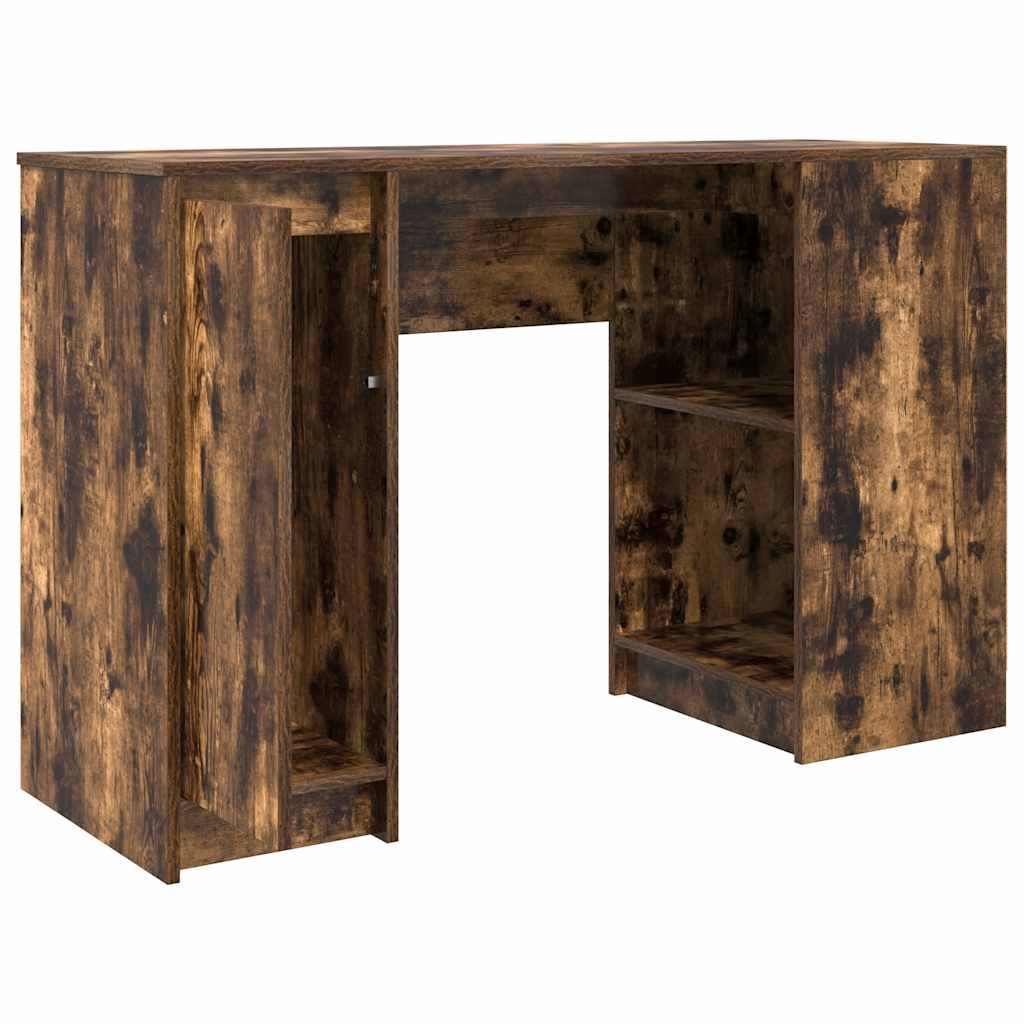 VidaXL Bureau 120x42x76 cm spaanplaat gerookt eikenkleurig