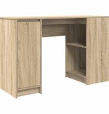 VidaXL Bureau 120x42x76 cm spaanplaat sonoma eikenkleurig