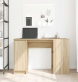 VidaXL Bureau 120x42x76 cm spaanplaat sonoma eikenkleurig