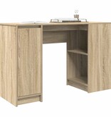 VidaXL Bureau 120x42x76 cm spaanplaat sonoma eikenkleurig