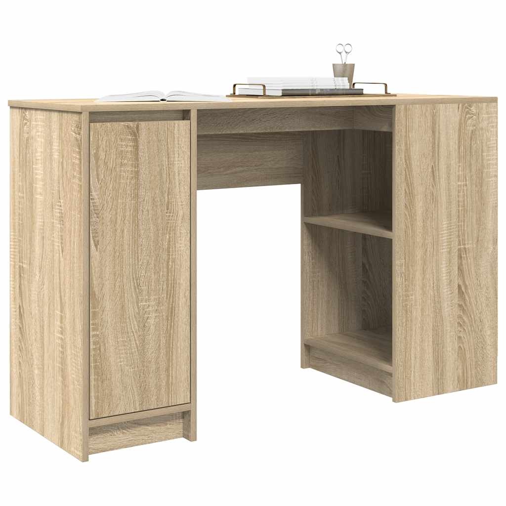 VidaXL Bureau 120x42x76 cm spaanplaat sonoma eikenkleurig