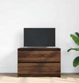 VidaXL Tv-meubel 80x35x54 cm spaanplaat bruin eikenkleurig