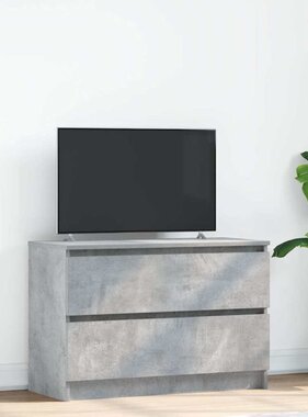 VidaXL Tv-meubel 80x35x54 cm spaanplaat betongrijs