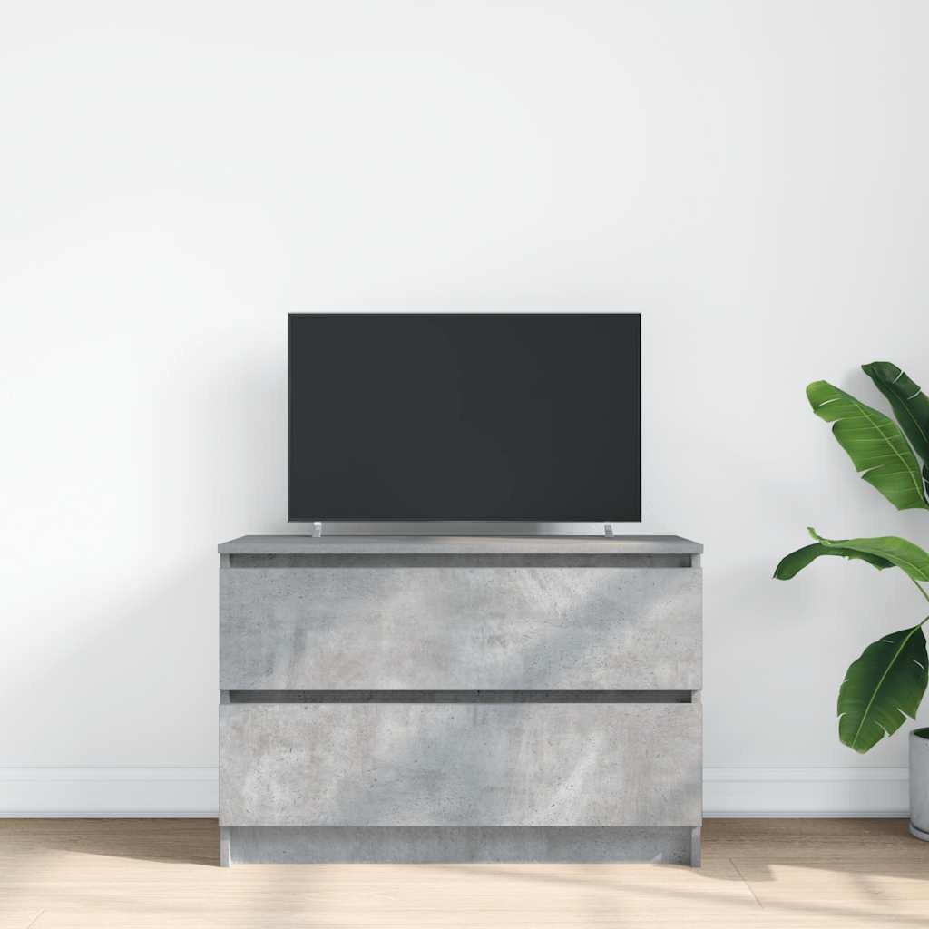 VidaXL Tv-meubel 80x35x54 cm spaanplaat betongrijs