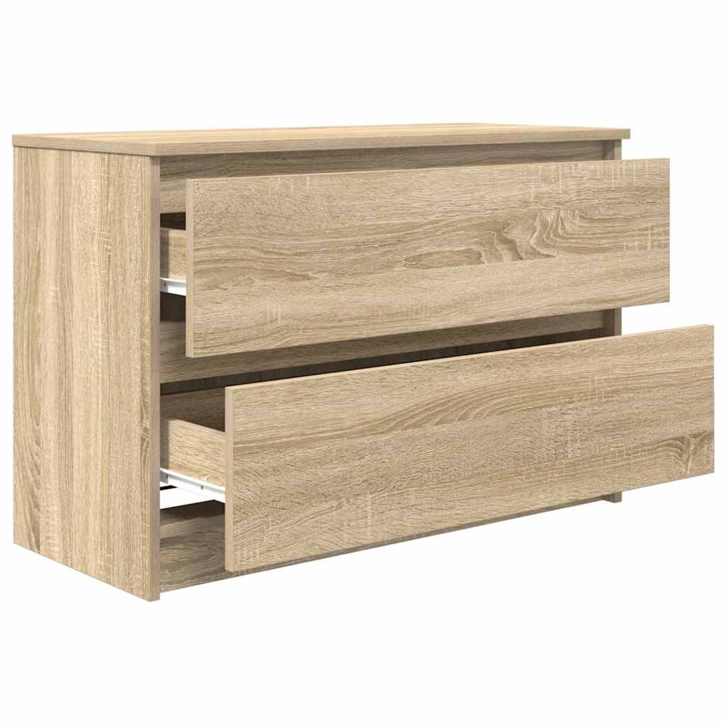 VidaXL Tv-meubel 80x35x54 cm spaanplaat sonoma eikenkleurig