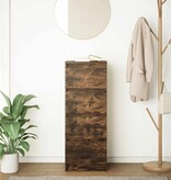 VidaXL Dressoir 37,5x35x99 cm spaanplaat gerookt eikenkleurig