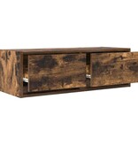 VidaXL Tv-meubelen 2 st 80x31x25,5cm bewerkt hout gerookt eikenkleurig