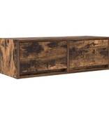 VidaXL Tv-meubel 80x31x25,5 cm bewerkt hout gerookt eikenkleurig