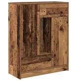 VidaXL Dressoir met lades en deuren 73x31x90 cm oud hout