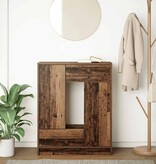 VidaXL Dressoir met lades en deuren 73x31x90 cm oud hout