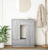 VidaXL Dressoir met lades en deuren 73x31x90 cm grijs Sonoma