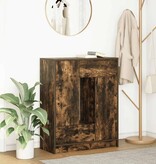 VidaXL Dressoir met lades en deuren 73x31x90 cm gerookt eiken