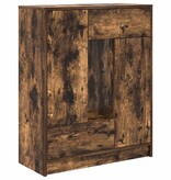 VidaXL Dressoir met lades en deuren 73x31x90 cm gerookt eiken