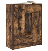 VidaXL Dressoir met lades en deuren 73x31x90 cm gerookt eiken