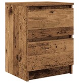 VidaXL Tv-meubel 40x35x54 cm spaanplaat oud hout