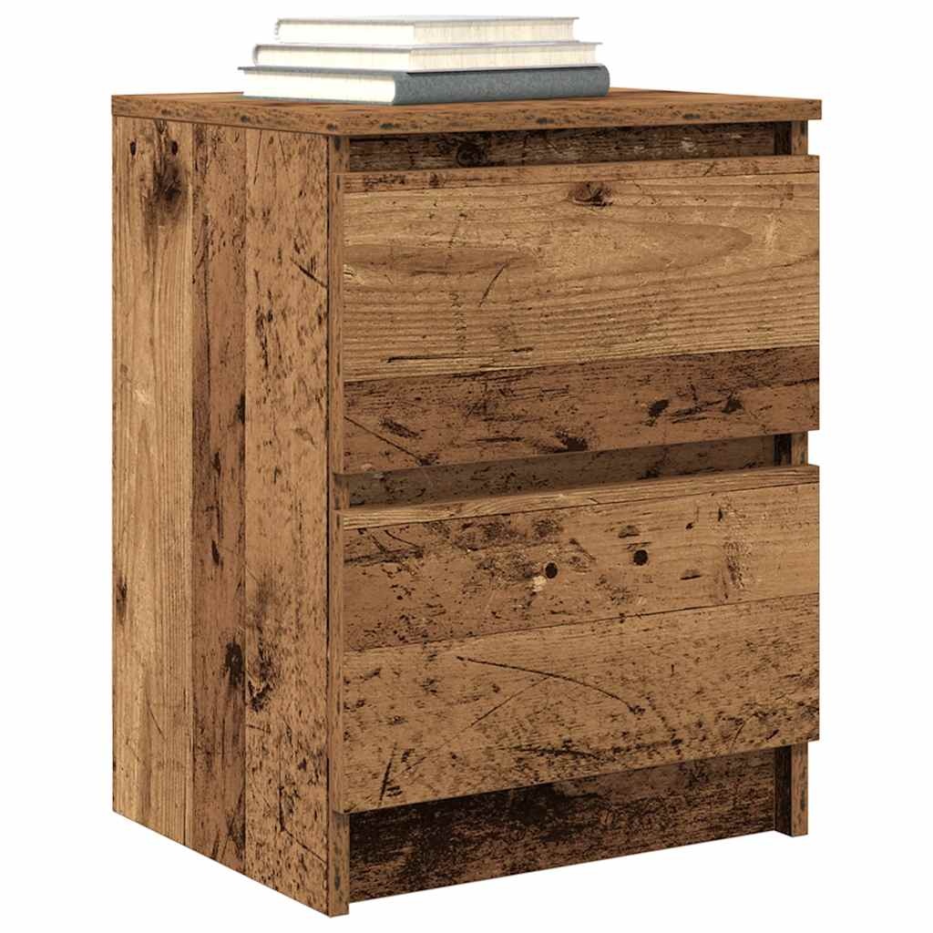 VidaXL Tv-meubel 40x35x54 cm spaanplaat oud hout
