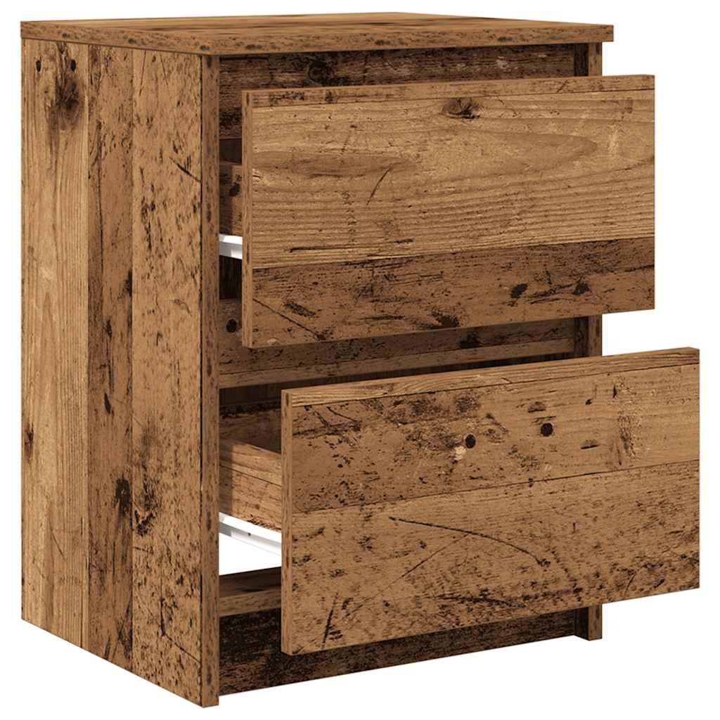 VidaXL Tv-meubel 40x35x54 cm spaanplaat oud hout