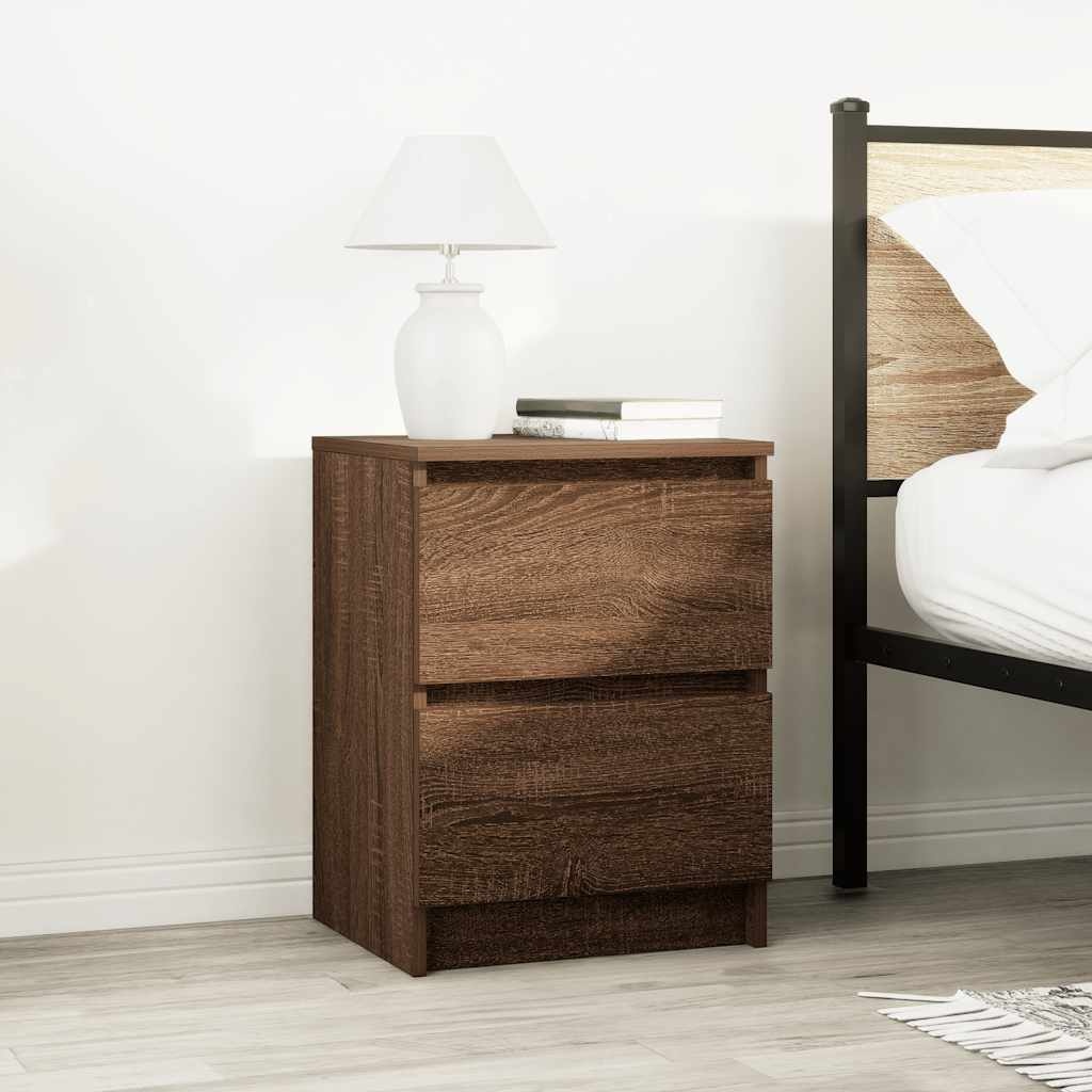 VidaXL Tv-meubel 40x35x54 cm spaanplaat bruin eikenkleurig