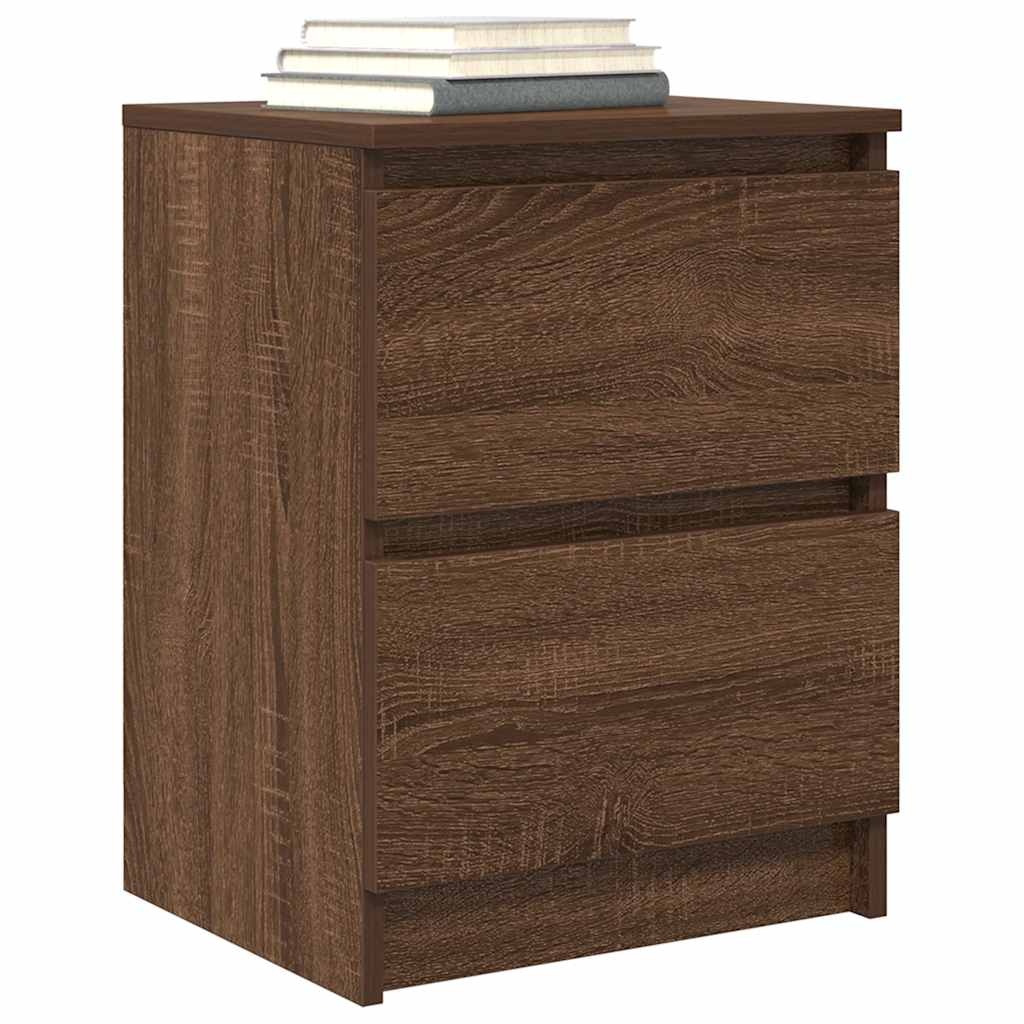 VidaXL Tv-meubel 40x35x54 cm spaanplaat bruin eikenkleurig