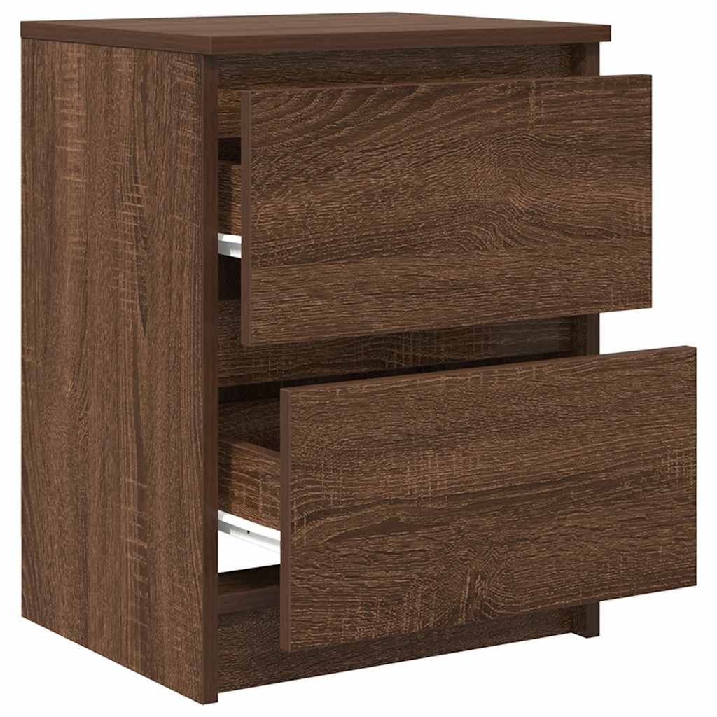 VidaXL Tv-meubel 40x35x54 cm spaanplaat bruin eikenkleurig