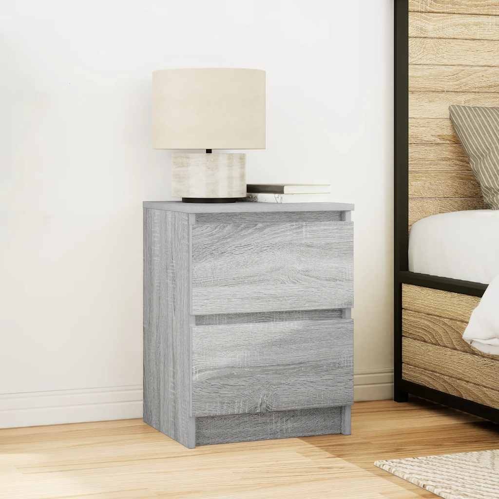 VidaXL Tv-meubel 40x35x54 cm spaanplaat grijs sonoma