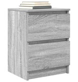 VidaXL Tv-meubel 40x35x54 cm spaanplaat grijs sonoma