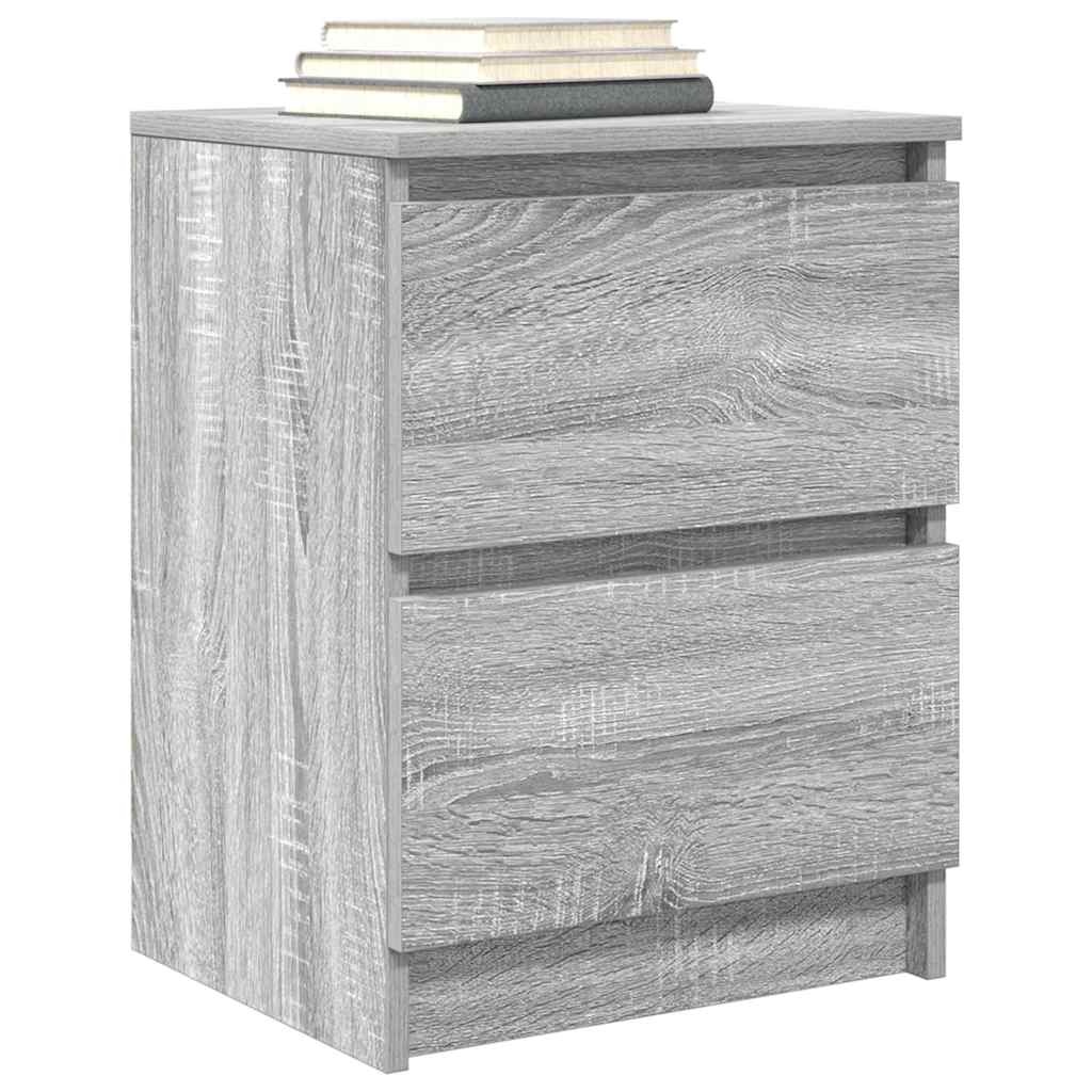 VidaXL Tv-meubel 40x35x54 cm spaanplaat grijs sonoma